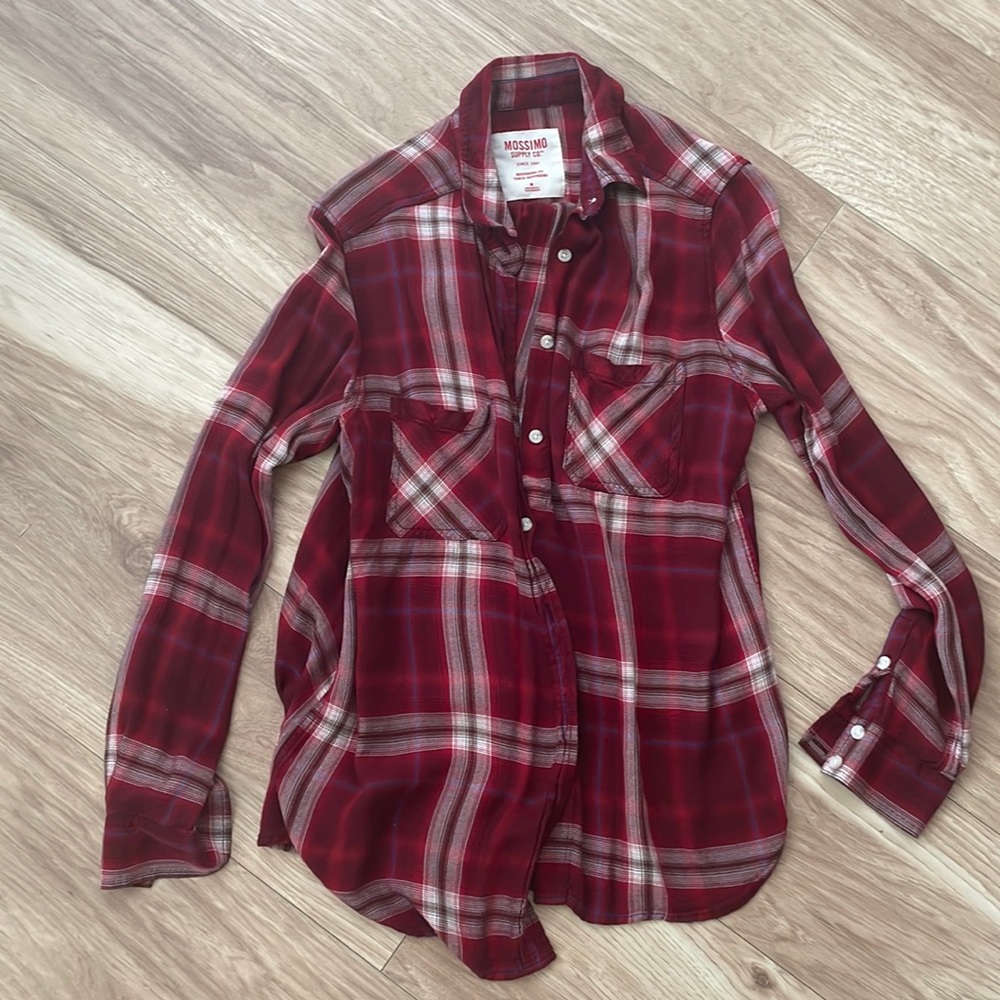Boyfriend fit flannel